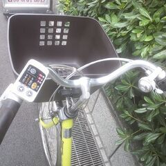 電動26インチ　税別￥45.273-　新基準パナソニックビビDX　良品8.9Ah 電動自転車　３ヶ月保証　ライム531の画像