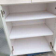 食器棚　白の画像