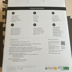 未使用 ロボット掃除機 cleanova W7 の画像