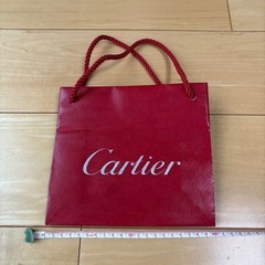 Cartier カルティエ　紙袋　ショッパー
