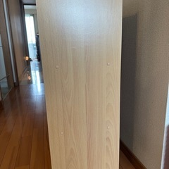 【差し上げます6月6日まで】ナチュラルカラー　 3段棚の画像