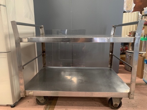 ステンレス　配膳車