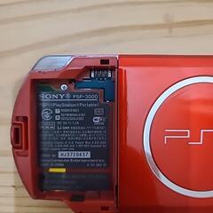 美品 PSP3000 レッドの画像