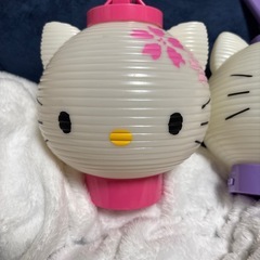 キティちゃん提灯の画像
