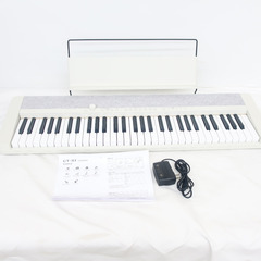CASIO (カシオ) 鍵盤楽器 61鍵キーボード(ホワイト) ...