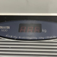 ☆値下げ☆2505-904 TAMITA 体重計 通電確認済み キズ 汚れありの画像
