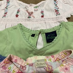 110女の子　子供服の画像