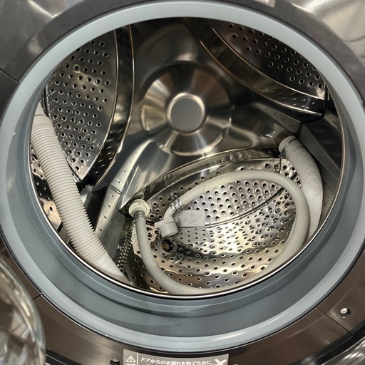 ドラム式洗濯機　SHARP ES-S7H-WL 7kg 2023年製　77,000円