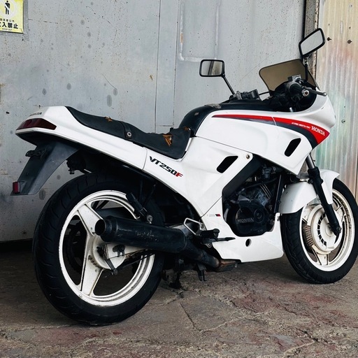 倉庫保管 ホンダ VT250F MC15 9687km ノーマル車両 カウル割れ無