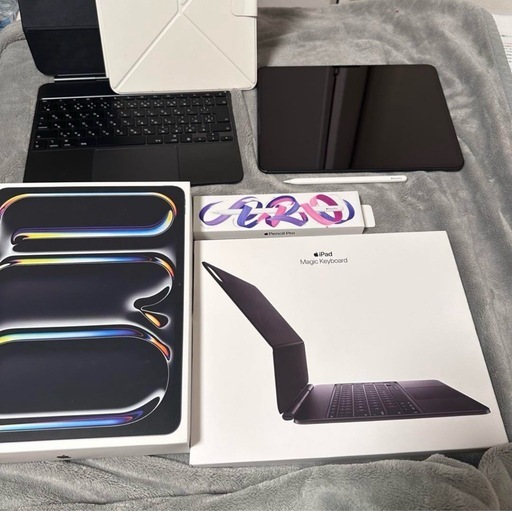 iPad Pro M4 13インチ258GB WIFIスペースブラック