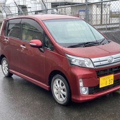 車検R9/5/26まで！ほぼ2年！燃料満タン渡し　LA110S ムーブ　カスタム　4WD 14万キロ　四駆の画像