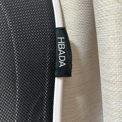オフィスチェア　HBADA　姿勢サポート付きの画像