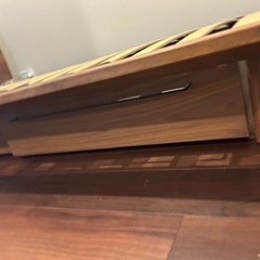 無印良品　ベッドフレームの画像
