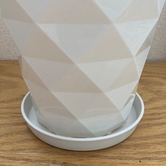 中古 鉢カバー 受け皿つきの画像