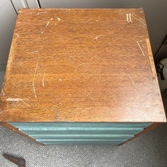 引出　小箪笥　収納箪笥　レトロ風の画像