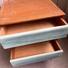 引出　小箪笥　収納箪笥　レトロ風の画像