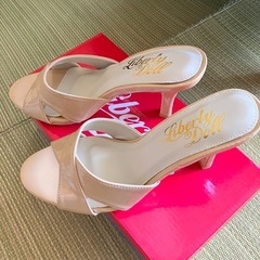 ベージュ❣️ミュール❣️の画像