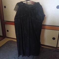 黒  ワンピース  大きいサイズ