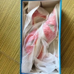 足元美人❣️赤いミュール❣️の画像
