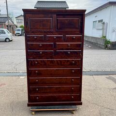 【ジモティ限定特価】 《格安出品》 北海道民芸家具 チェスト た...