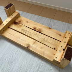 木製踏み台の画像