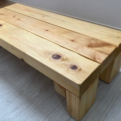 木製踏み台の画像