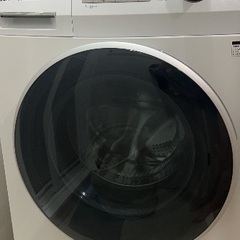 アクア　AQW-F8N-W　8Kg　ドラム式洗濯機