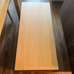 テレビ台　オーク　無印良品　の画像