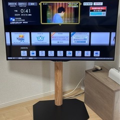 AQUOS40型テレビとテレビスタンドまとめ