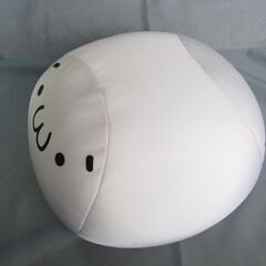 無料！ 顔文字 ショボーン マイクロビーズ クッション 28cm しょぼーん ぬいぐるみの画像
