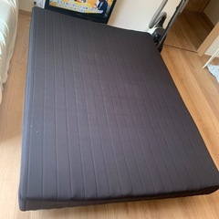 【譲り先確定】(譲ります)ダブルベット　マットレス一体型