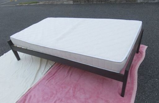 中古品 マニフレックス シングルベッド マットレスセット W100cm×D205cm oeco-tex standard 100 オコテックス magniflex