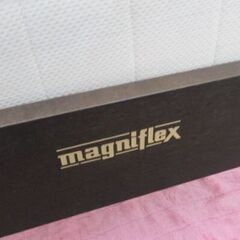 中古品 マニフレックス シングルベッド マットレスセット W100cm×D205cm oeco-tex standard 100 オコテックス magniflexの画像