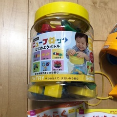 Gakken ニューブロック　お散歩はめ込み遊び遊び　知育ブロックの画像