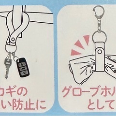 ループキーホルダーミッキーの画像