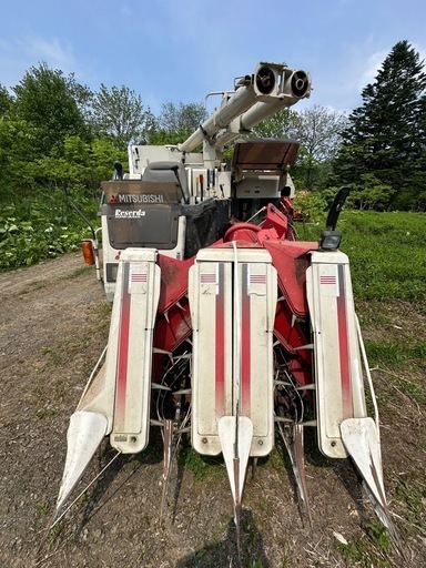 三菱コンバイン　MC405c 動作品