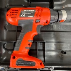 ブラックアンドデッカー 充電 2in ドリルドライバー HP126 12V BLACK＆DECKER  リサイクルショップ宮崎屋　住吉店　25.5.31の画像
