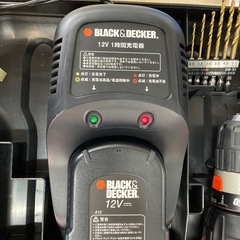 ブラックアンドデッカー 充電 2in ドリルドライバー HP126 12V BLACK＆DECKER  リサイクルショップ宮崎屋　住吉店　25.5.31の画像