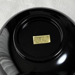 【美品未使用・箱付き】黒×赤 汁椀 大サイズ 1客 和モダンの画像