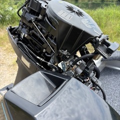 マーキュリー　2スト　25馬力　船外機の画像