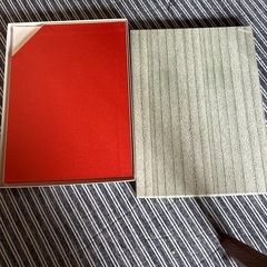 ちぎり絵台紙2個の画像