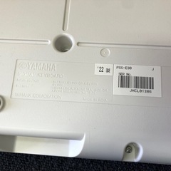 ◆早い方優先‼︎ 2022年製☆　YAMAHA ヤマハ 電子キーボード ピアノ PSS-E30の画像