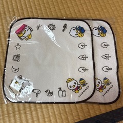 【値下げ】ミニタオル2枚