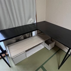 L字デスク