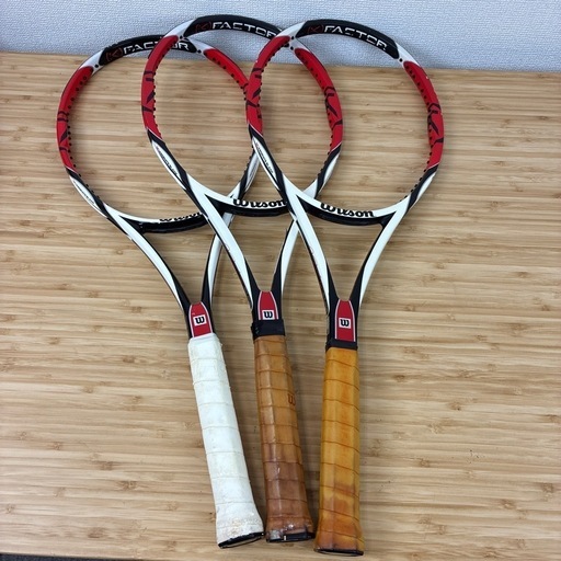 ウィルソン硬式テニスラケット　本体のみ3本セット