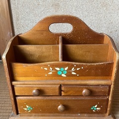 小物入れと盆菓子器類
