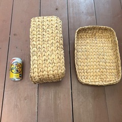 バスケット　かご　小物入れの画像