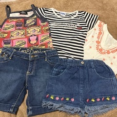 110 女の子　子供服の画像