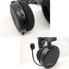 SteelSeries Arctis 5 BlacK ゲーミングヘッドセット 61443 スティールシリーズ 有線 密閉型 PC機器 札幌市 平岸店の画像
