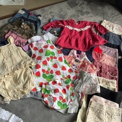 80サイズ女の子夏冬洋服